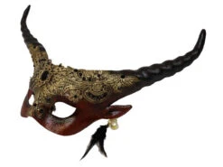 Deluxe Royal Devil Half Mask -Caufields Store M39148R 3 800x600h