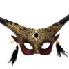 Deluxe Royal Devil Half Mask