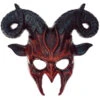 Deluxe Devil Half Mask