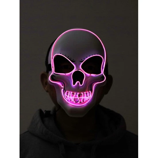 Light Up Skull Mask 2 Light Up Skull Mask - Image 2