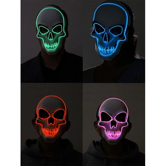 Light Up Skull Mask 1 Light Up Skull Mask