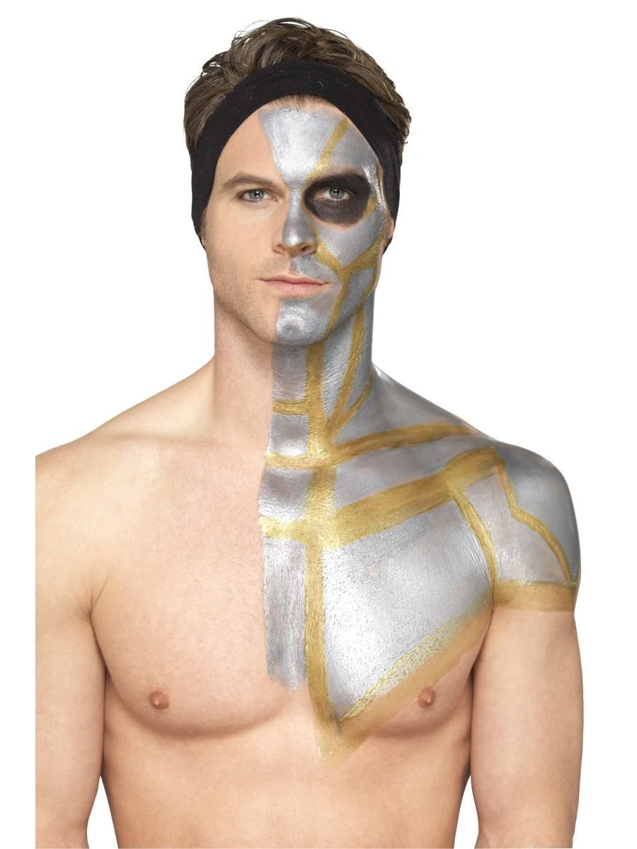 Metallic Liquid Latex Face And Body Paint Kit 2 Metallic Liquid Latex Face And Body Paint Kit - Image 2