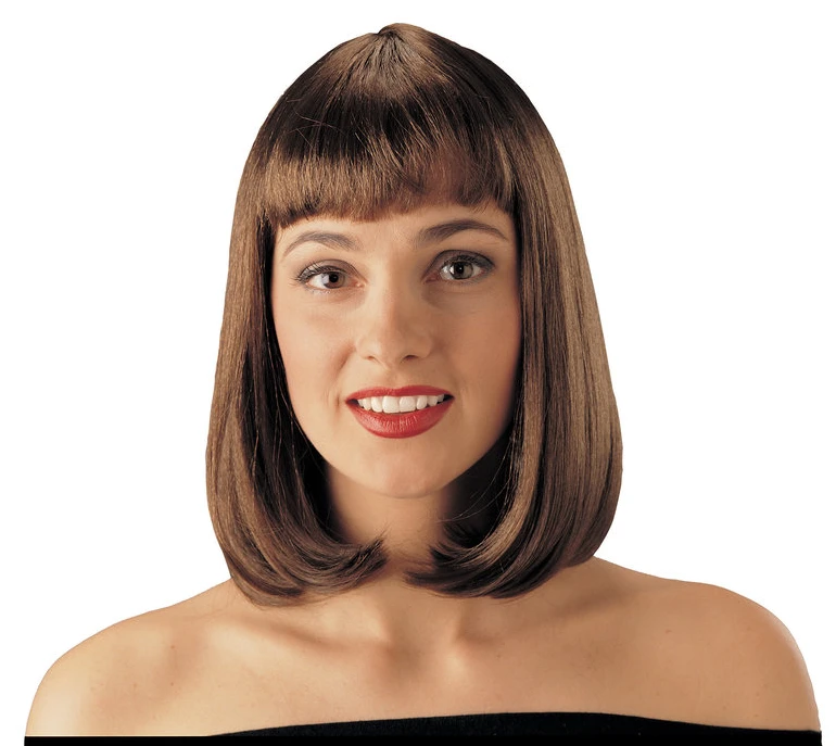 Deluxe Peggy Sue Wig - Brown 1 Deluxe Peggy Sue Wig - Brown