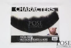 Deluxe Human Hair Beard -Caufields Store PoseWigsLaceFrontWigIMG 3178