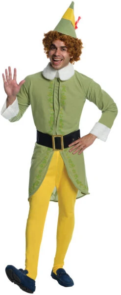 Elf - Buddy The Elf Adult Costume - Plus Size