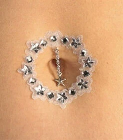 Silver Star Belly Jewels