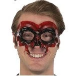 Red Devil Half Mask