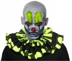 Blacklight Reactive Ruffled Clown Collar 3 Blacklight Reactive Ruffled Clown Collar - Image 3