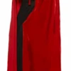 Red Velvet Cape With Deluxe Hood