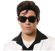 King Of Rock Greaser Wig - Black