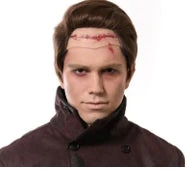 Frankenstein Monster Wig With Latex Scar
