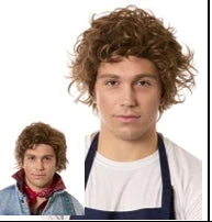 Yes Chef Wig - Brown
