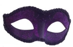 Glitter Masquerade Venetian Style Eye Mask 6 Glitter Masquerade Venetian Style Eye Mask - Image 6