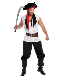 Dreamgirl Ship's Ahoy Men's Costume -Caufields Store ShipsAhoyMen4