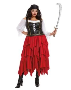 Dreamgirl Ship's Ahoy Women's Costume - Plus Size -Caufields Store ShipsAhoyPlus3