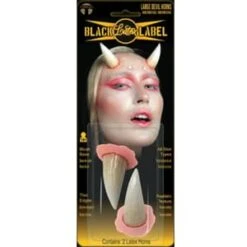 Prosthetic - Large Latex Devil Horns