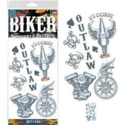 Tinsley Transfers - Biker Outlaws Tattoo