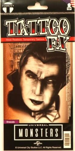 Tinsley Transfers - Universal Monsters - Dracula Tattoo