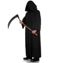 Deluxe Black Horror Cloak Adult