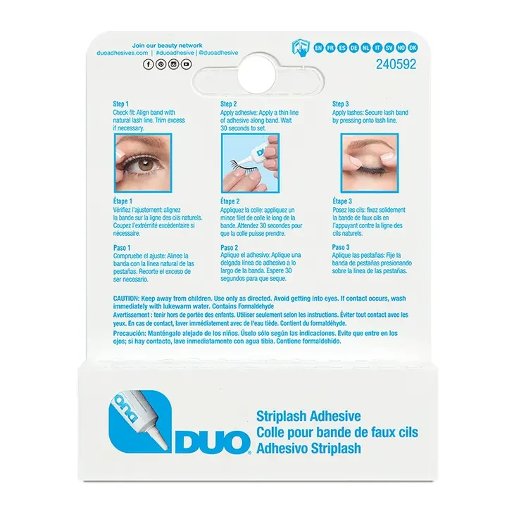 Ardell DUO Striplash Adhesive - Clear 5 Ardell DUO Striplash Adhesive - Clear - Image 5