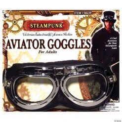 Forum Novelties Steampunk Aviator Goggles