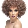 Afro Wig - Brown And Blonde Mixed