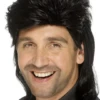 Mullet Wig - Black