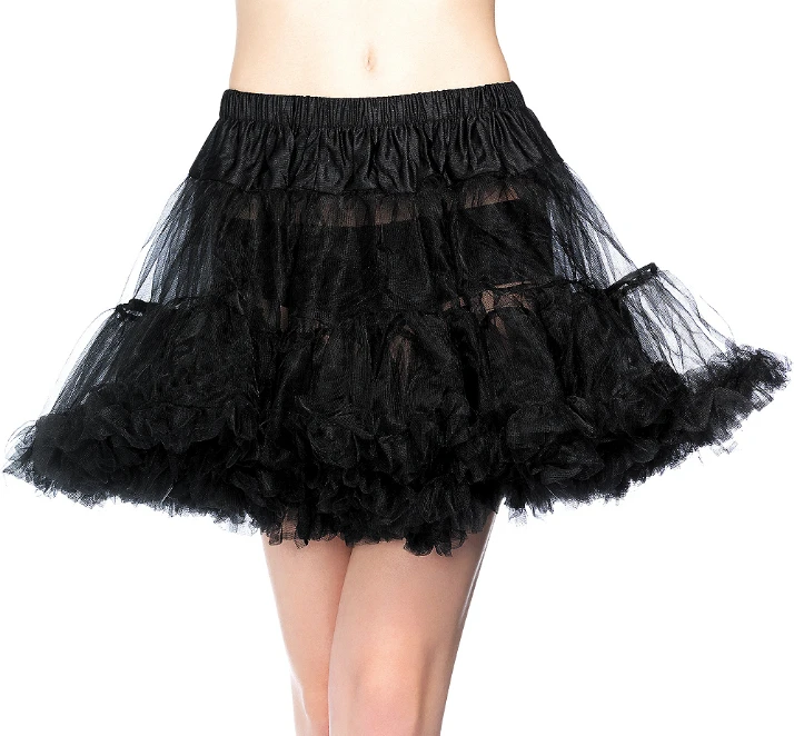 Plus Size Petticoat - Black 1 Plus Size Petticoat - Black