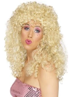 Long Curly Kang Kang Wig - Blonde