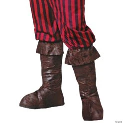 Forum Novelties Pirate-Boot Tops- Brown
