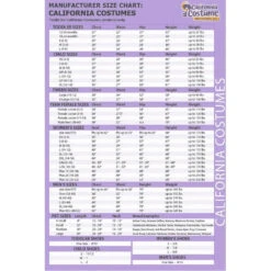 Gothic Mini Dress Adult Costume 5 Gothic Mini Dress Adult Costume -Caufields Store calcos size chart 5