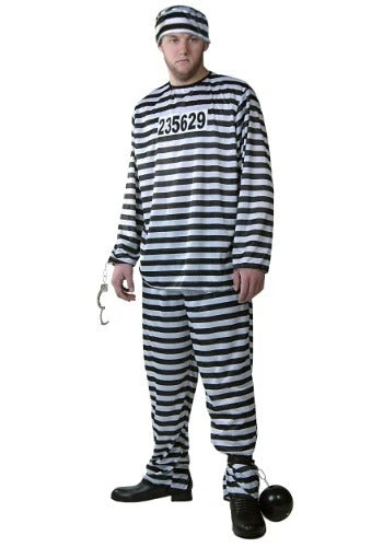 Convict Adult Costume 1 Convict Adult Costume