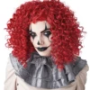 Curly Clown Wig - Red