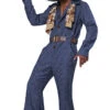 70's Denim Jumpsuit Men's Costume