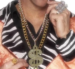 Dollar Sign Medallion - Large