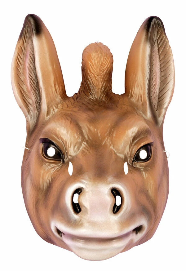 Forum Novelties Vacuform Plastic Donkey Mask 1 Forum Novelties Vacuform Plastic Donkey Mask