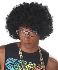 Jumbo Afro Wig - Black