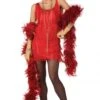 Fashion Flapper Adult Costume - Red