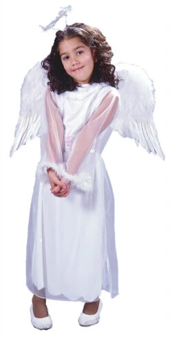 Fun World White Feather Angel Wings