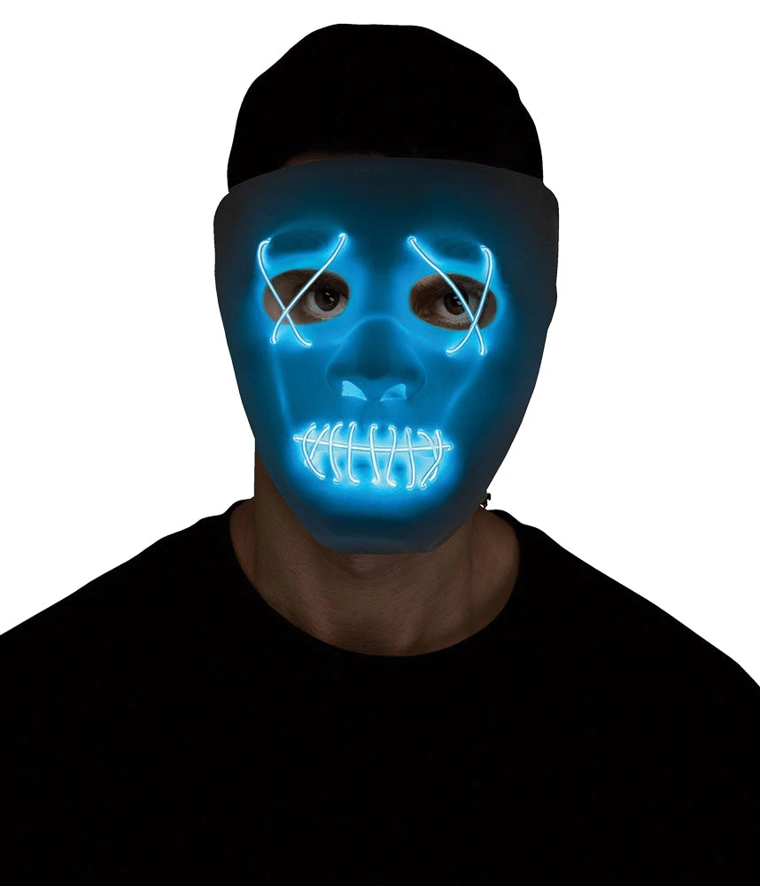 Fun World Light Up Blank Face Mask 2 Fun World Light Up Blank Face Mask - Image 2