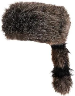 Faux Raccoon Hat