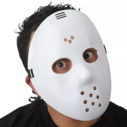 Mask - Hockey White