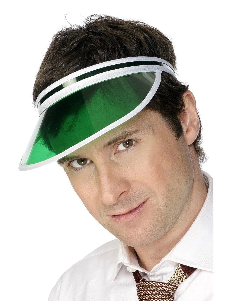 Green Poker Visor 1 Green Poker Visor