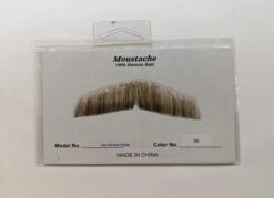 Human Hair Moustache M61 -Caufields Store image 2178b122 59f2 4014 9a3e c0b4493b536a