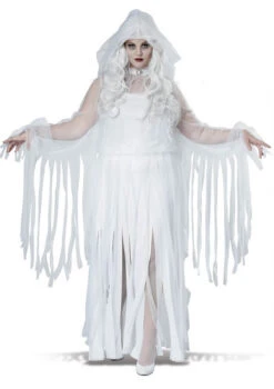 Ghostly Spirit Costume - Adult Plus