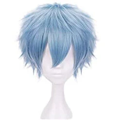 Blue Anime Wig