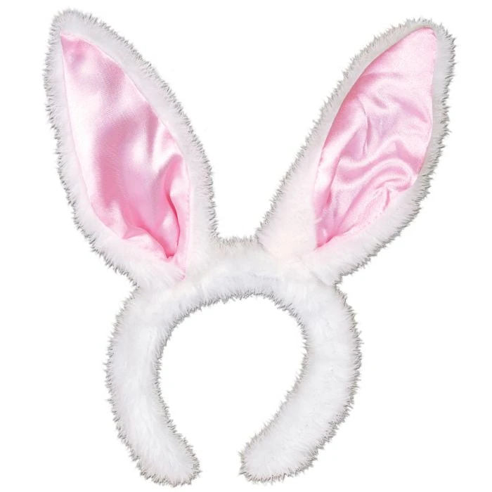 Deluxe Plush & Satin Bunny Ears 1 Deluxe Plush & Satin Bunny Ears