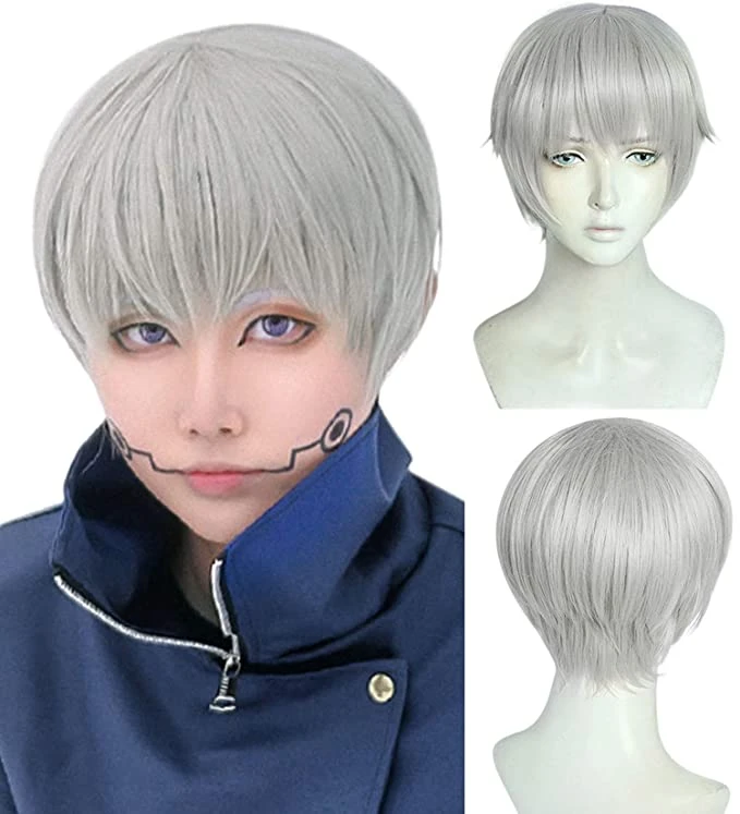White Anime Wig 1 White Anime Wig