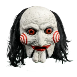 TRICK OR TREAT STUDIOS Saw Billy Mask W/Moving Jaw