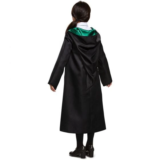 Disguise Slytherin Robe Classic Costume - Child 3 Disguise Slytherin Robe Classic Costume - Child - Image 3